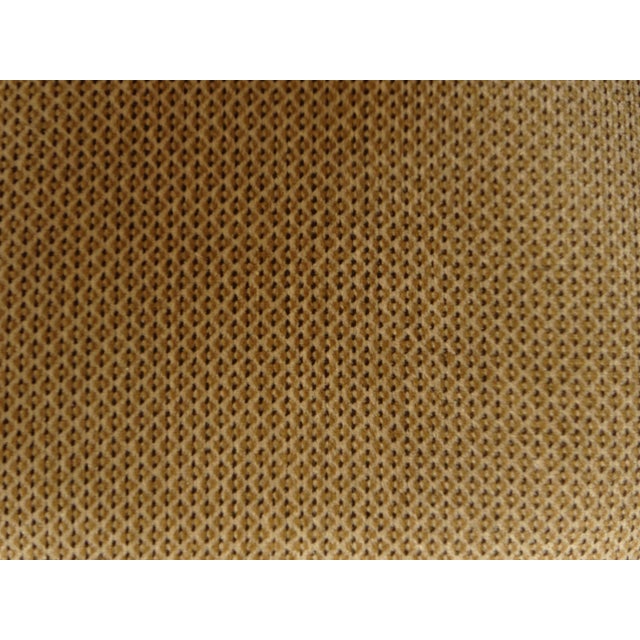 Wooden Chairs with Golden Velvet Top, 1980s, Set of 4 For Sale - Image 17 of 18