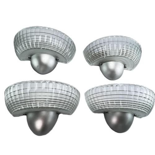 Art Deco Glass Wall Lamps from Holophane France, 1940s For Sale - Image 3 of 14