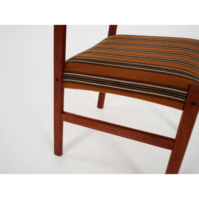 Wood Teak Chairs, 1970s, Denmark, Set of 6 For Sale - Image 7 of 15
