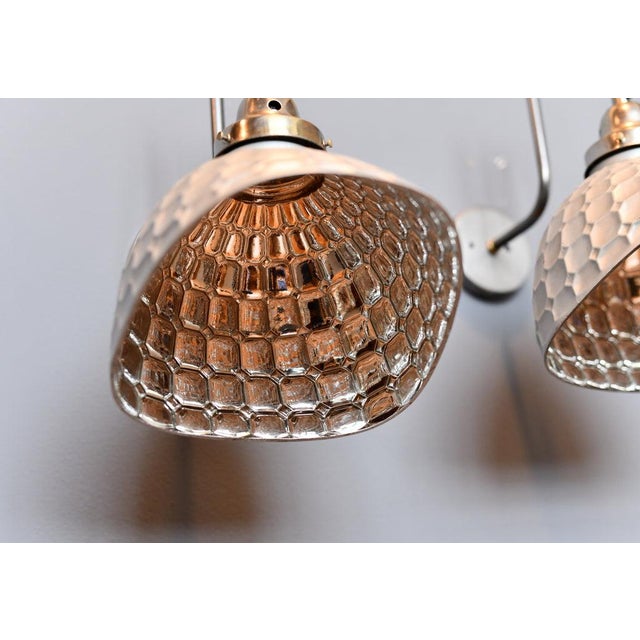 Mercury Glass Wall Lights, 1920s, Set of 2 For Sale - Image 6 of 12