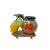 Chinese Drop Blue Tan Buddha Fingers Citrus Fruits Holder Pot Vase For Sale In San Francisco - Image 6 of 6