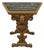 Early 20th Century Italian Renaissance Figural Carved Marble Top Side Table With Winged Cherub Head For Sale