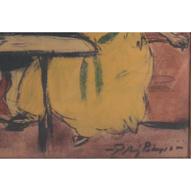 Modern Pablo Picasso, The Divan, the Blues of Barcelona, Lithograph and Stencil Print For Sale - Image 3 of 9