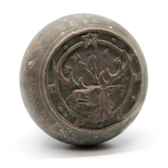 This emblematic Elks Club knob was made by Sager for the Benevolent Protective Order of Elks Club. It is part of the...