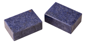 Vintage Italian Sodalite Stone Boxes, 1960s, Set of 2