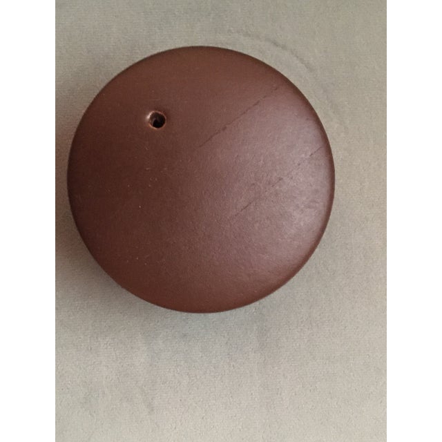 Mid 20th Century English Brown Floral Coffee Set- 7 Pieces For Sale - Image 10 of 13