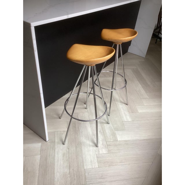 1990s Jamaica Swivel Bar Stools by Pepe Cortès for BD Barcelona, 1990s, Set of 2 For Sale - Image 5 of 9