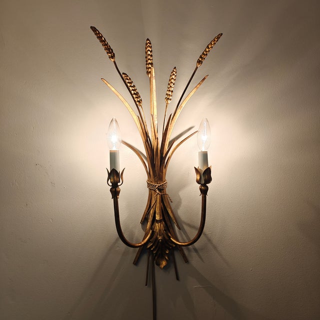 Gorgeous, timeless style - electrified. This may have been direct wired at one time but a plug-in cord is now attached....