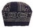 1980s Custom Made Lg Malian Mud Cloth Ottoman 18" H by 18" For Sale - Image 5 of 7