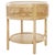 Arvid Round Accent Table in Natural For Sale In Philadelphia - Image 6 of 8