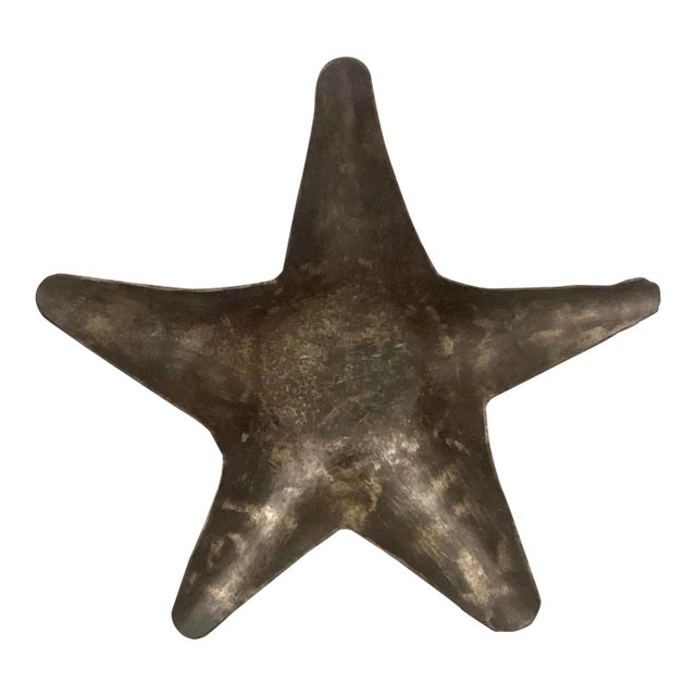 Metal Star Trinket Tray Catchall For Sale