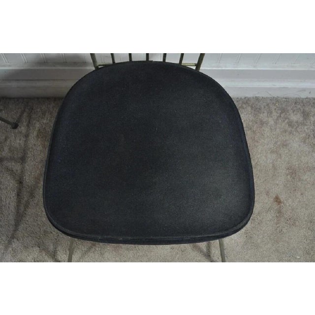 Metal Vintage Mid Century Modern Arthur Umanoff Style Metal Dining Chairs - Set of 4 For Sale - Image 7 of 11