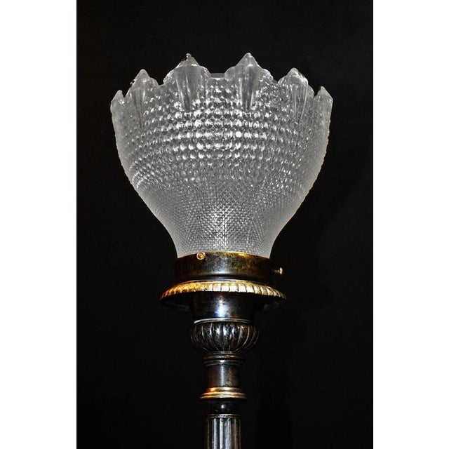 Edwardian Silver Plate Ecclesiastical Altar Table Lamp, 1910 For Sale - Image 10 of 18