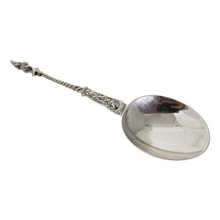 Antique Edwardian Sterling Silver Apostle Spoon, London, 1904 For Sale