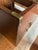 Campaign Mid 20th Century Solid Wood Campaign 3-Drawer Dresser / Bedside Table / End Table - Set of 2 For Sale - Image 3 of 17