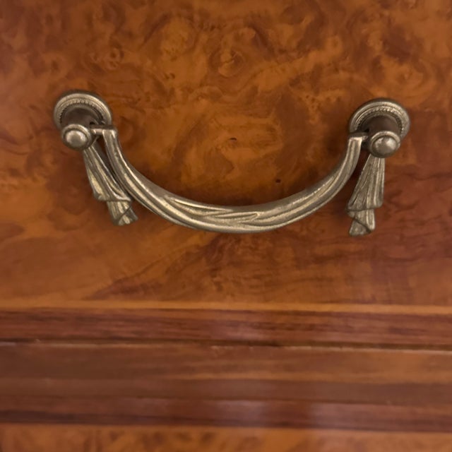 1990s Francesco Molon Marble Top Butlers Commode For Sale In Washington DC - Image 6 of 10
