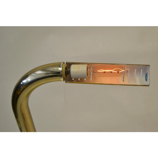 Bronze Rainbow Lamp Co. Space Age Bronze Floor Lamp Designed by Jim Bindman 1970 America For Sale - Image 8 of 13