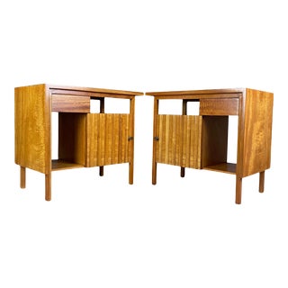 1960s John Widdicomb Mahogany Petite Nightstand - a Pairs For Sale