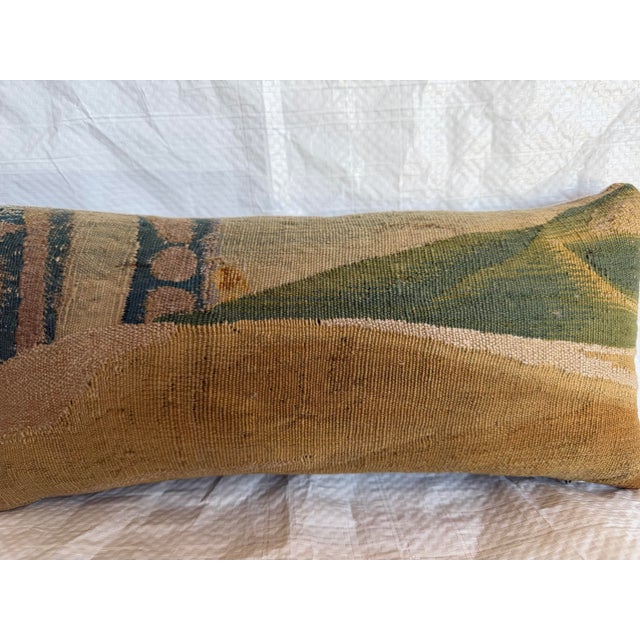 17th Century Brussels Flemish Tapestry Pillow For Sale In Los Angeles - Image 6 of 7