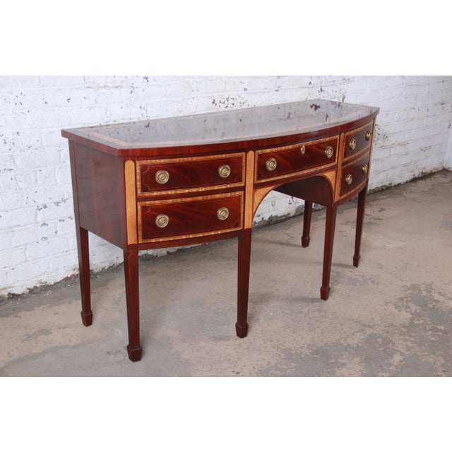 Baker Furniture Historic Charleston Collection Mahogany and Satinwood