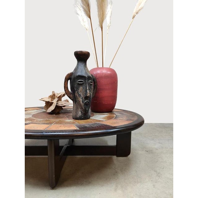 1960s Vintage Danish Coffee Table by Tue Poulsen for Haslev Møbelsnedkeri, 1960s For Sale - Image 5 of 8