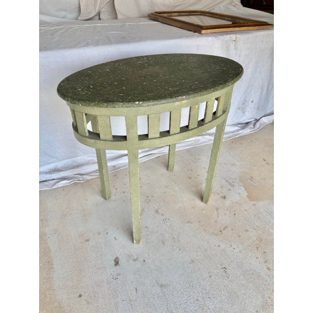 Early 20th Century French Pine Patinated Side Table For Sale - Image 12 of 12