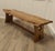 Vintage Hand-Carved Elm Plank Live Edge Coffee Table, 1960s For Sale - Image 3 of 8