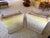 Shaw Furniture Company Vintage Mid-Century Retro "Shaw" of Charlotte Yellow Velvet Chairs For Sale - Image 4 of 8