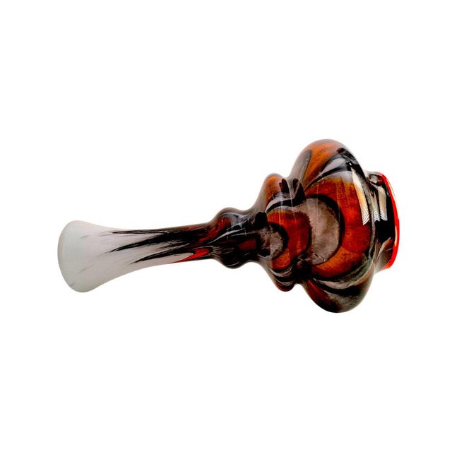 Modern Opaline Glass Vase attributed to Carlo Moretti, 1970s For Sale - Image 3 of 10