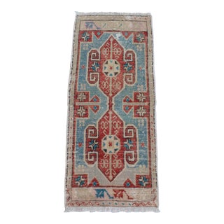 Hand Knotted Door Entryway Rug For Sale