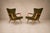 Giuseppe Scapinelli Giuseppe Scapinelli Sculptural Caviúna & Olive Green Mohair Armchairs, Brazilian Modern, 1950s For Sale - Image 4 of 18