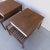 1960s Vintage Slatted Walnut End Tables or Nightstands by Martin Borenstein for Brown Saltman For Sale - Image 9 of 12