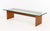 Mid 20th Century Mid-Century Modern Glass Top Teak Coffee Table For Sale - Image 5 of 8