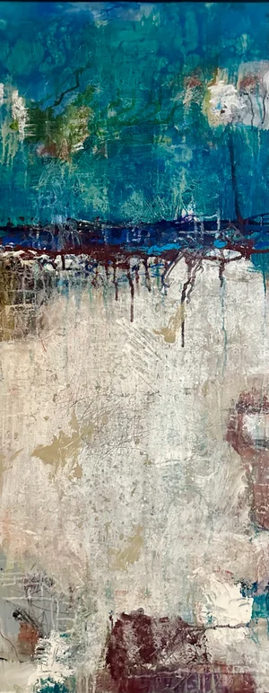 Emerald Eve, Original Abstract Painting