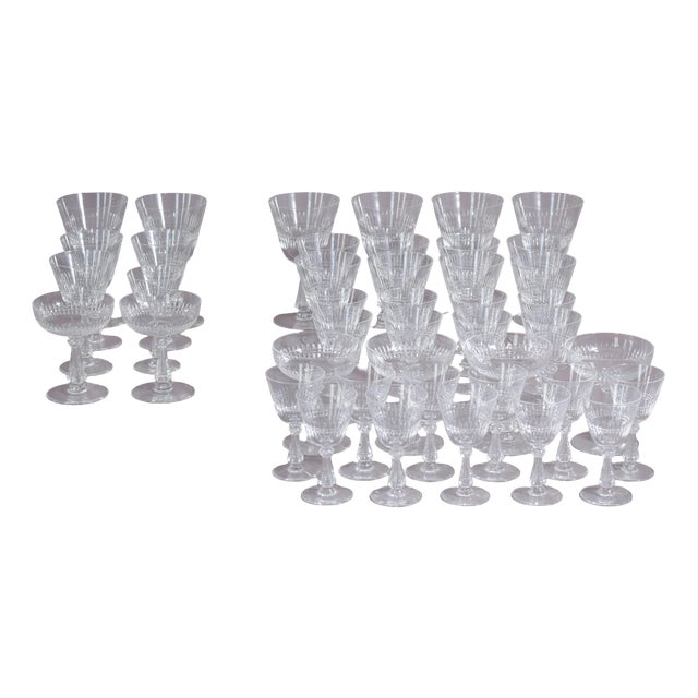 Vintage Drinking Glasses, 1920s, Set of 43 For Sale