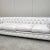 2020s Poltrona Woman 4 Seater Chester Sofa Chesterfield Italy Leather White Single Piece- For Sale - Image 5 of 8