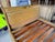 Vintage Hand-Painted Country Provincial Wooden Bed Frame For Sale - Image 10 of 13