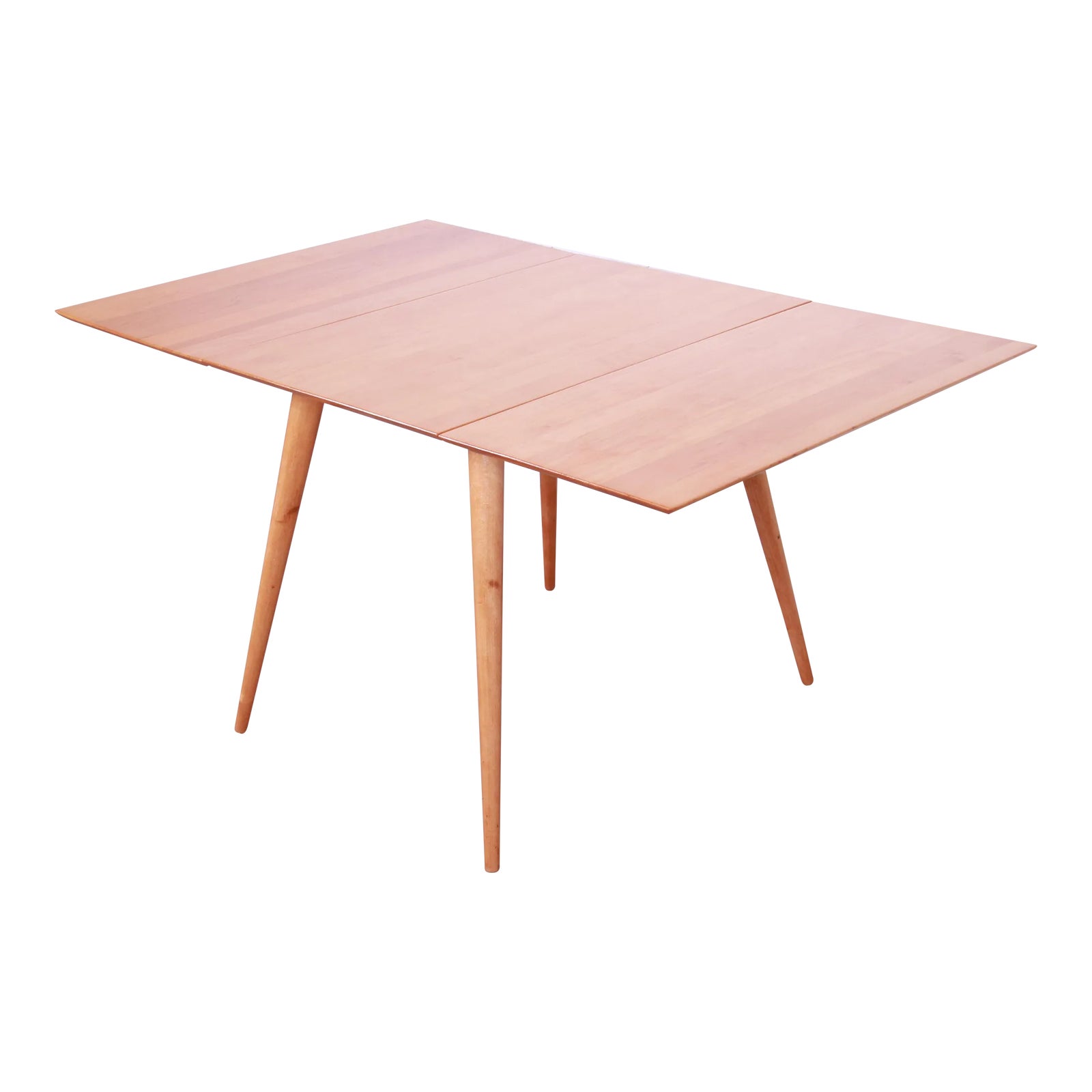 Paul McCobb Planner Group Solid Maple Drop Leaf Dining Table