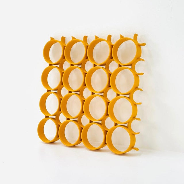 Space Age Yellow Plastic Ceiling Panels, 1970s For Sale - Image 3 of 11