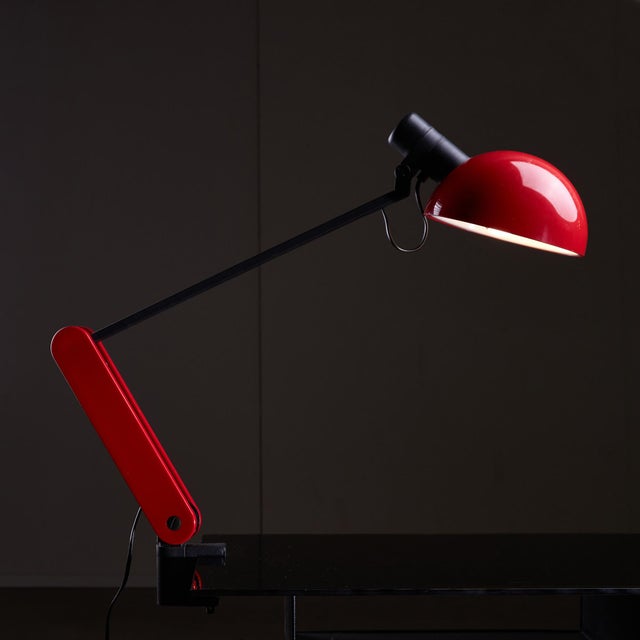 Praxi Table Lamp by Bruno Umberto Gecchelin for Guzzini, 1982 For Sale - Image 13 of 13