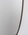 Metal Mid-Century Italian Wall Mirror with Brass Frame and Beading, 1960s For Sale - Image 7 of 16