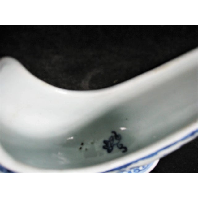 White 18thC Chinese Export Qianlong Sauce Boat c.1790 For Sale - Image 8 of 12