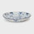 This 19th-century porcelain plate is hand-painted with cobalt underglaze in the blue-and-white manner, loosely brushed...