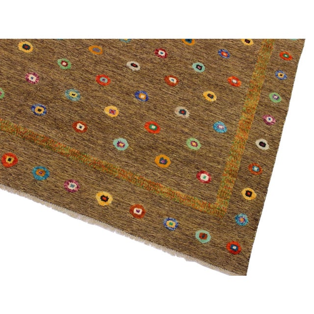 Make a statement in your home with this meticulously hand-knotted high-low pile Moroccan wool rug. An intricate design...