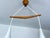 Scandinavian Pendant Light in Teak and Glass, 1960s For Sale - Image 4 of 15