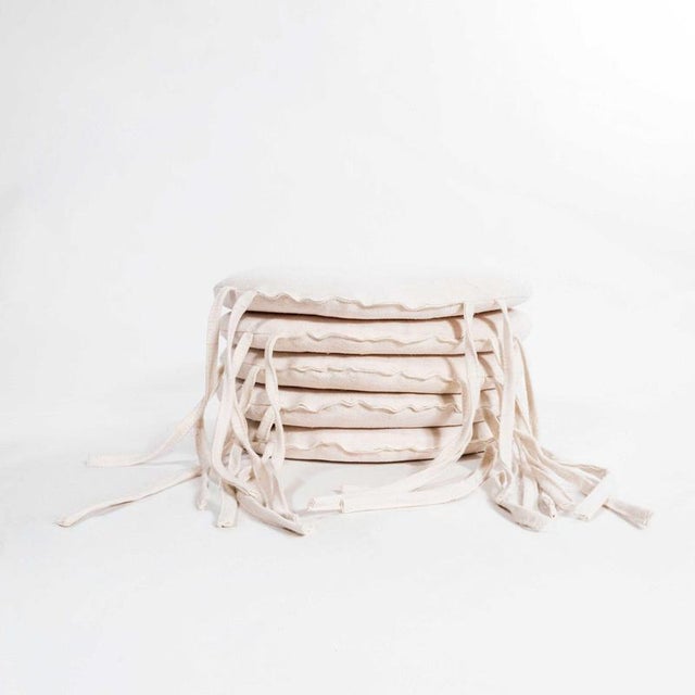 Round Loose Chair Seat Cushion For Sale - Image 5 of 11