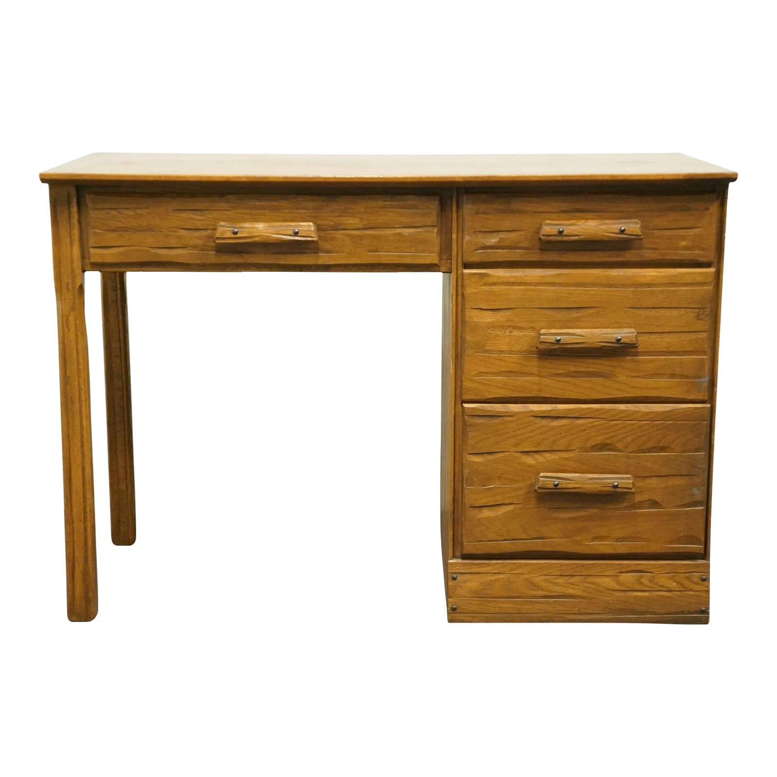 Brandt Ranch Oak Western Rustic Americana 41" Student Writing Desk