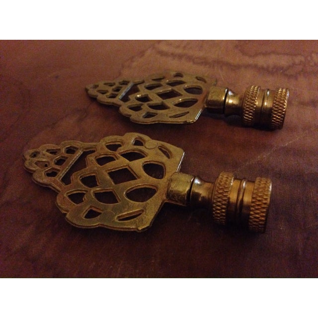 Matching Artichoke Bronze Finials - Pair For Sale - Image 4 of 5