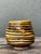 This striking studio pottery vase is a testament to Mid-Century organic design and hand-thrown artistry. The vessel...