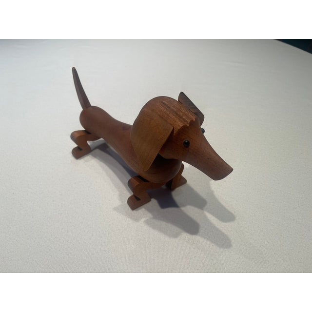 1950s Vintage Signed Kay Bojesen Dachshund For Sale - Image 5 of 14
